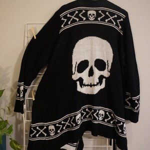 Torrid Skull Cardigan